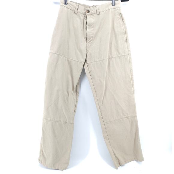 Polo Jeans RL Juniors Khaki Reinforeced Knee Panel Chino Pants Straight Leg 16 - Picture 1 of 10